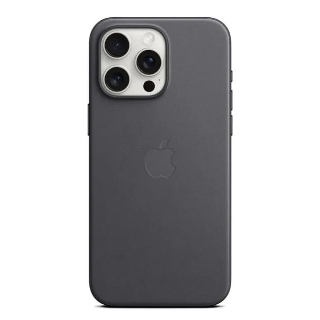 Pochette silicone MagSafe iPhone 15 Pro Max vue 3