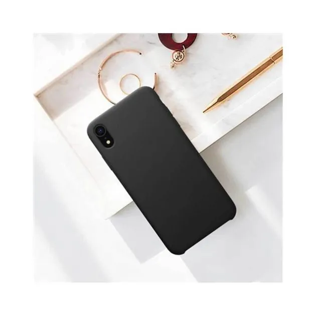 Pochette silicone iPhone XR vue 2