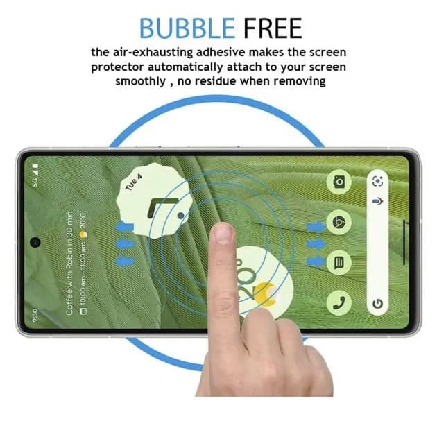 Vitre de protection Google Pixel 7 Pro — Transparente vue 4