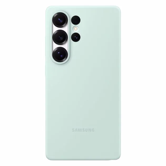Pochette Samsung originale en silicone Galaxy S25 Ultra vue 3