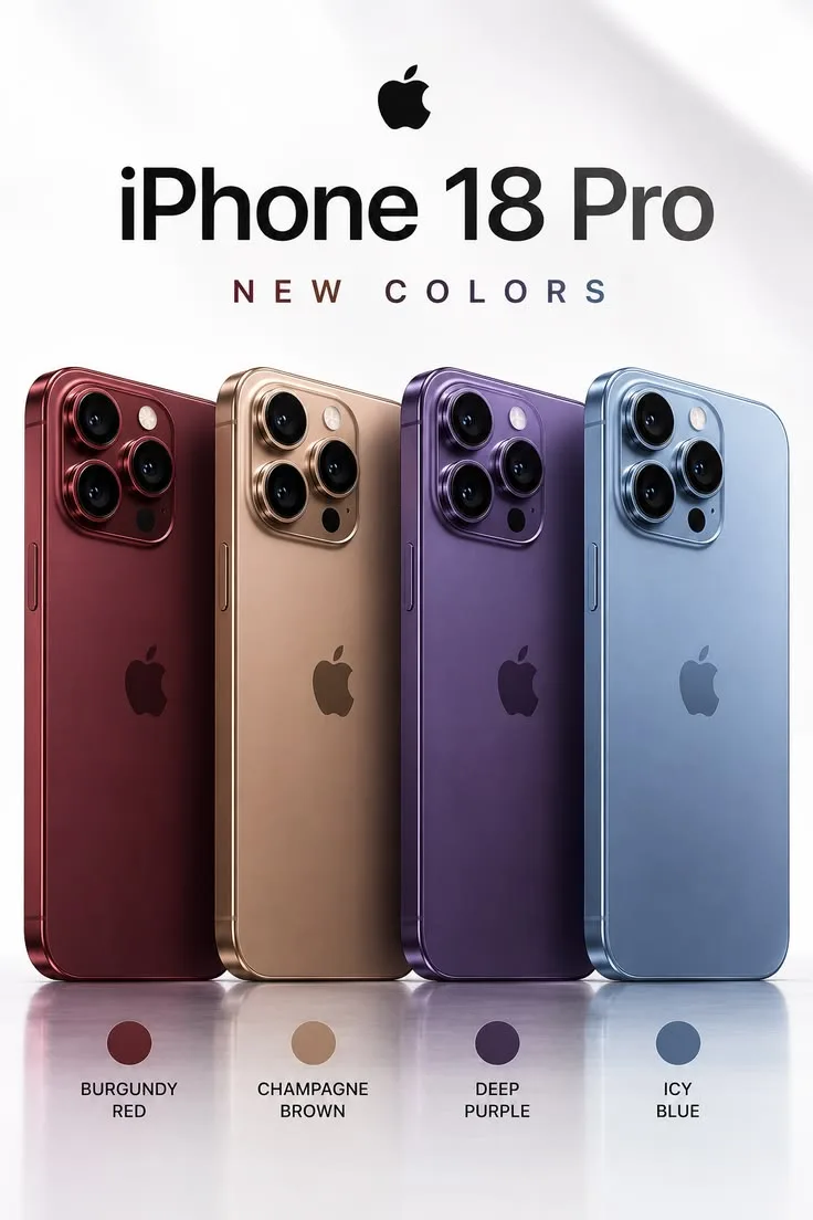 iPhone 18 Pro Max vue 2