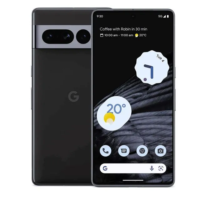 Google Pixel 7 Pro vue 2